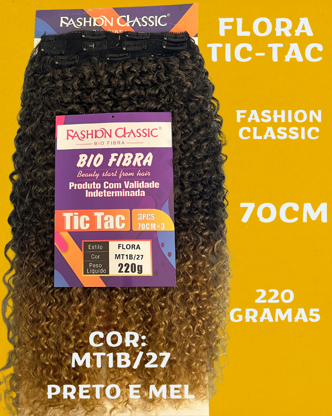 Flora 70cm - Fashion Classic - 220 gramas