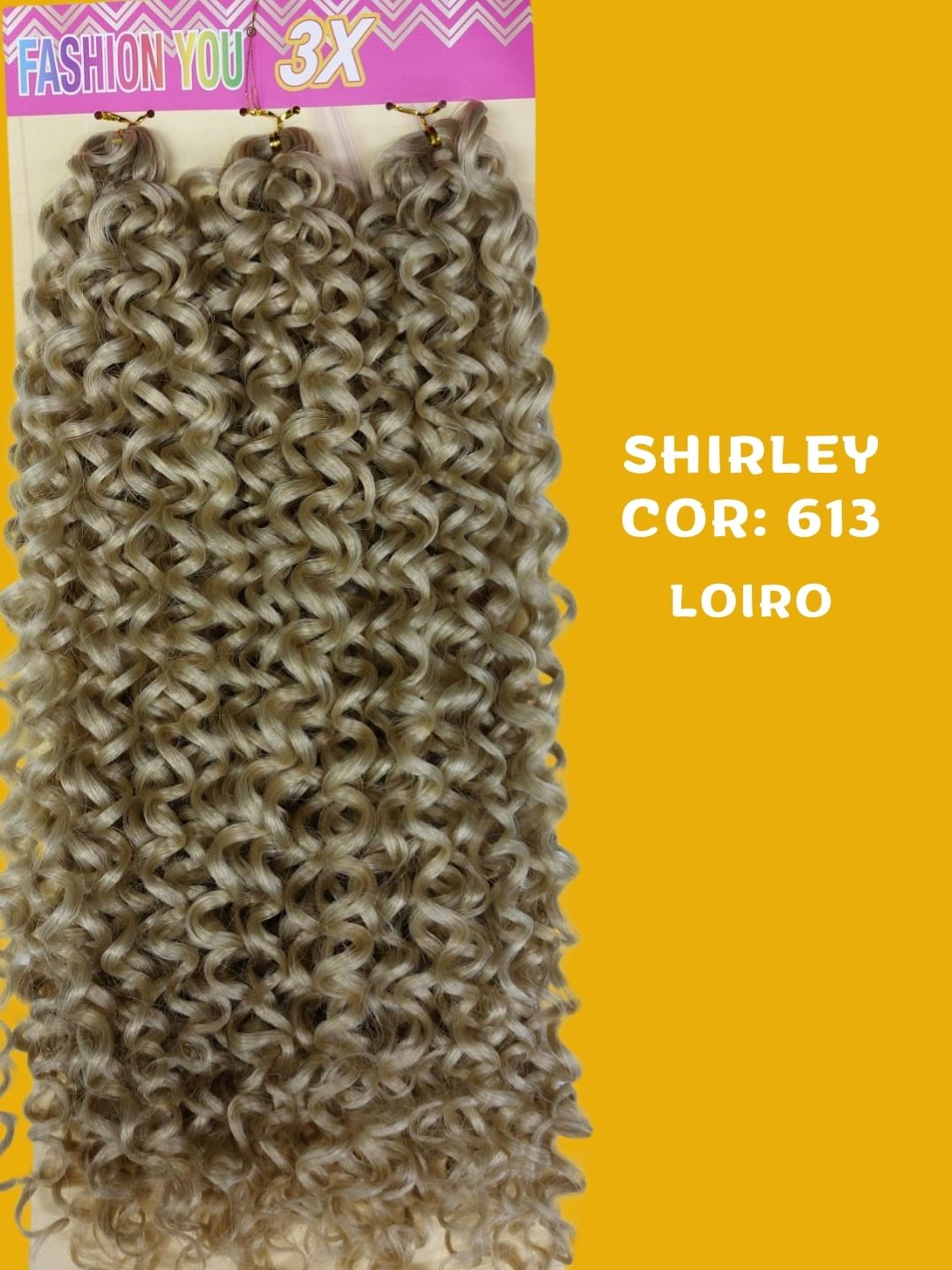 Shirley Curl - 45cm - Fashion You - Crochê