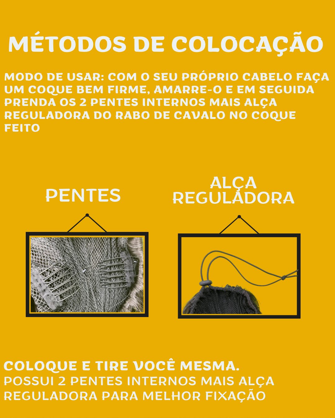 Rabo Funk 80cm Aplique Rabo de Cavalo FASHION CLASSIC Bio Fibra - 170g.