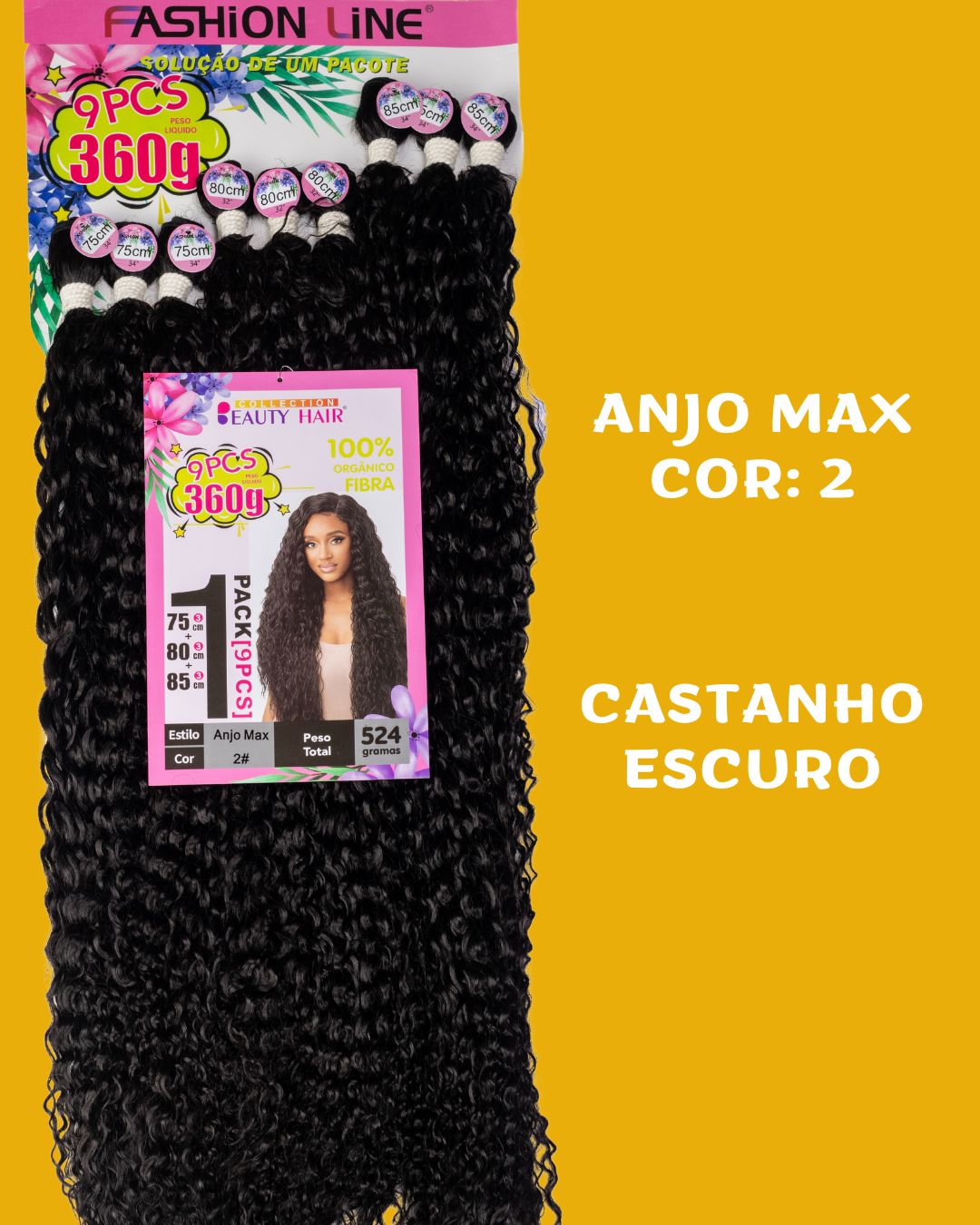 Anjo Max 85cm FASHION LINE - Fibra Orgânica