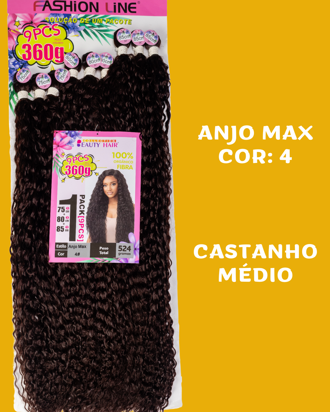 Anjo Max 85cm FASHION LINE - Fibra Orgânica