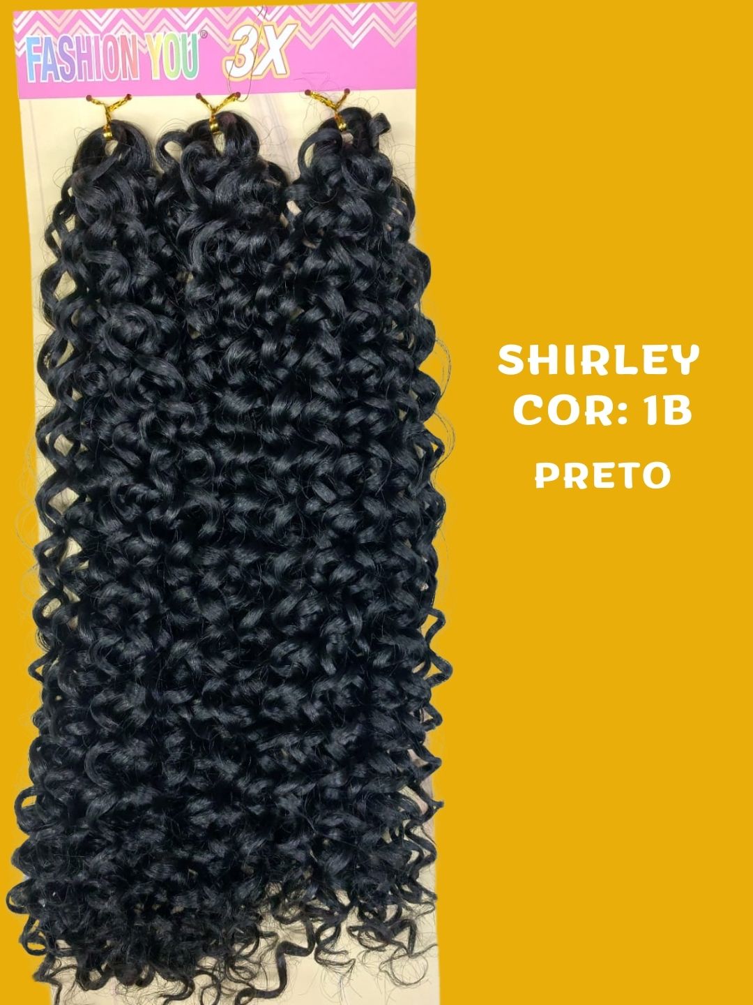 Shirley Curl - 45cm - Fashion You - Crochê