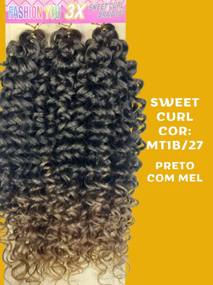 Sweet Curl - 45cm - Fashion You - Crochê