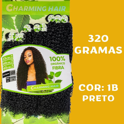 Cyntia/Deusa 65cm - Charming Hair/Fashion Classic - 320 gramas - Fibra Orgânica -