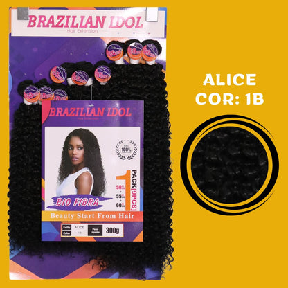 Alice 60cm - Brazilian Idol - 300 gramas - Bio Fibra