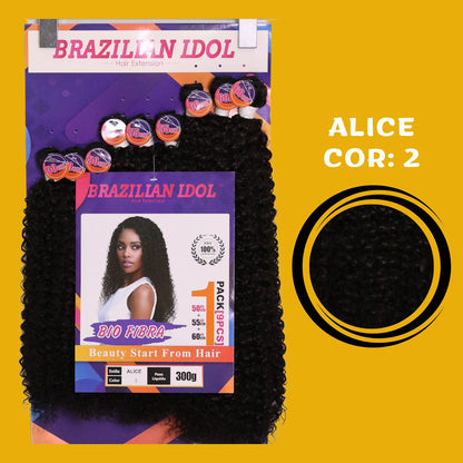 Alice 60cm - Brazilian Idol - 300 gramas - Bio Fibra