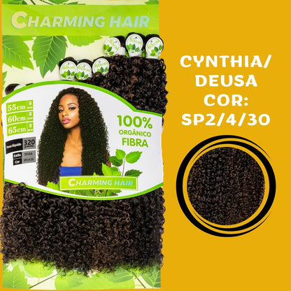 Cyntia/Deusa 65cm - Charming Hair/Fashion Classic - 320 gramas - Fibra Orgânica -