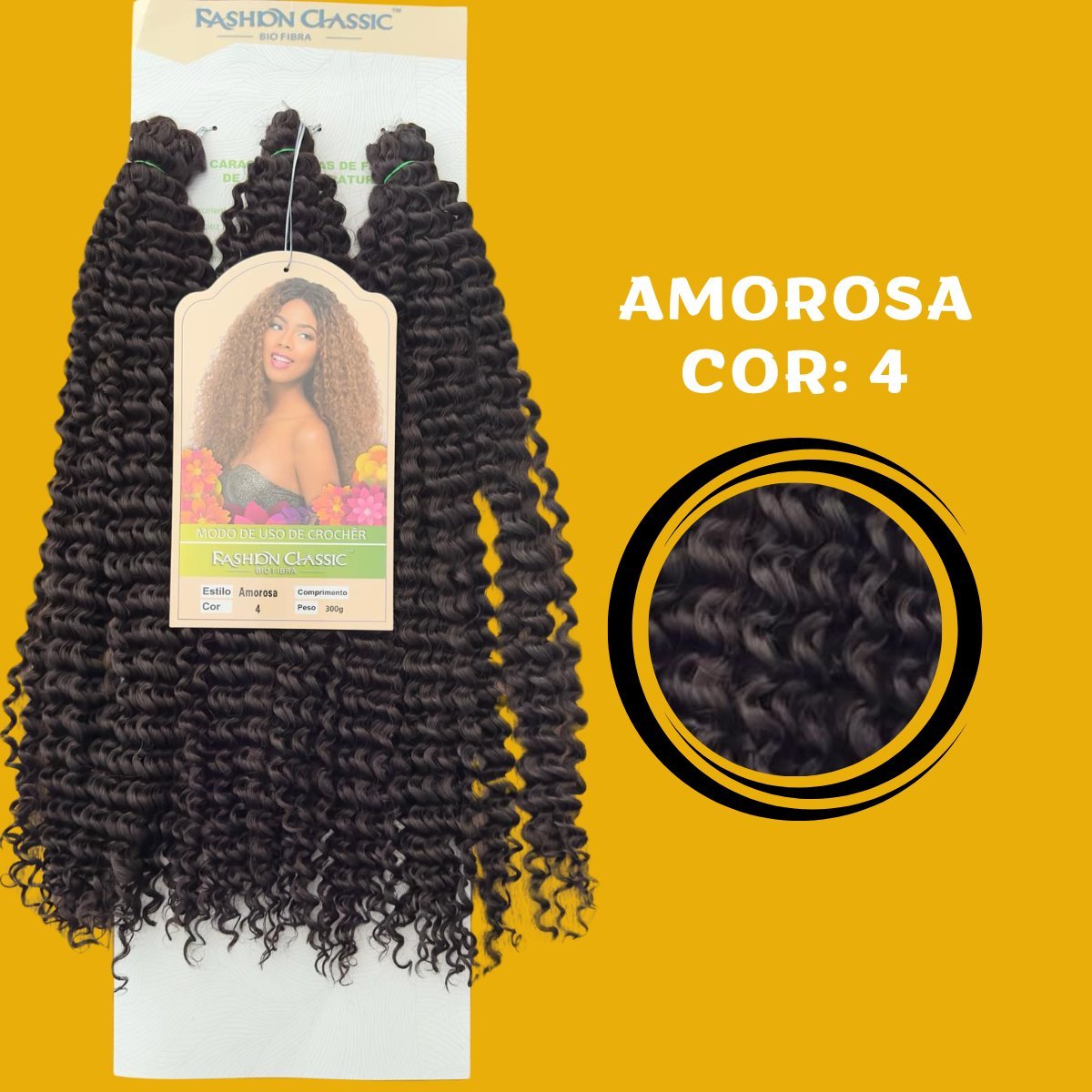 Amorosa 55cm FASHION CLASSIC - Bio Fibra - Dona Hair Euro