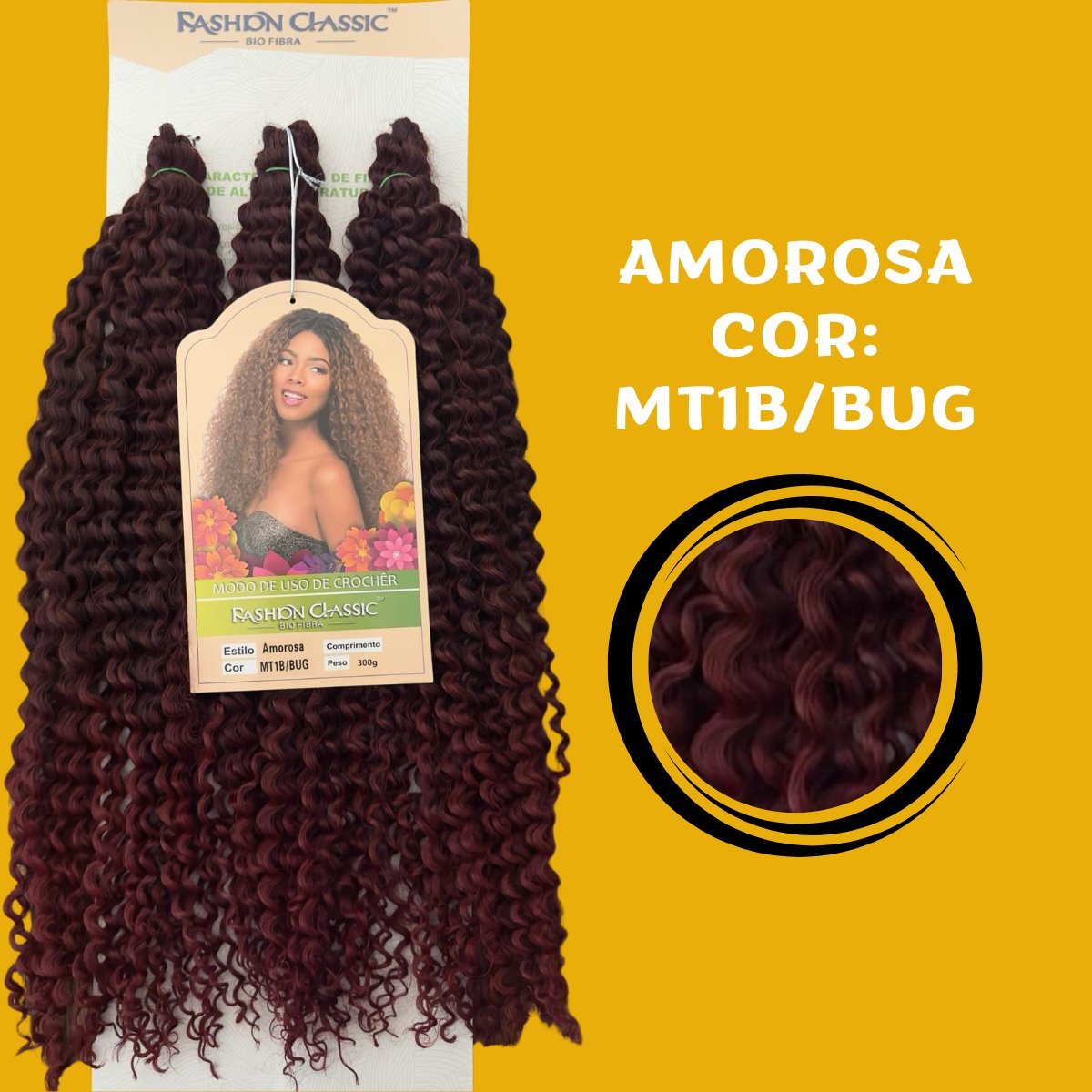 Amorosa 55cm FASHION CLASSIC - Bio Fibra - Dona Hair Euro