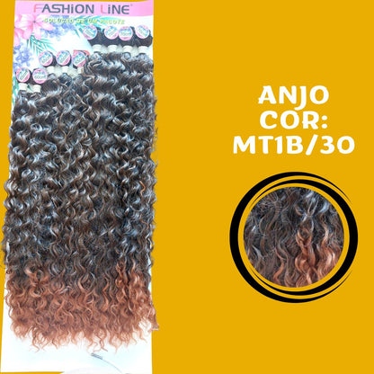 Anjo 70cm FASHION LINE - Cabelo ORGÂNICO Cacheado - Dona Hair Euro