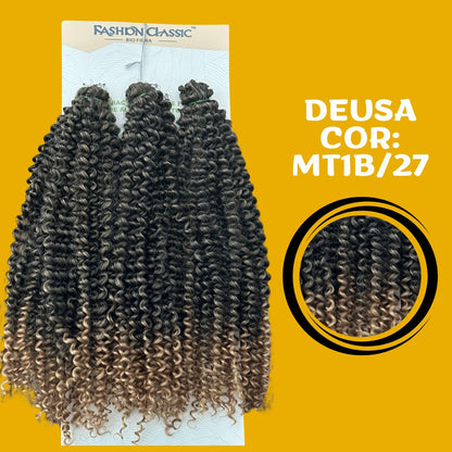 Deusa 65cm Fashion Line Cabelo Orgânico Cacheado 320g. - Dona Hair Euro