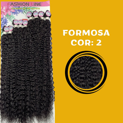 Formosa 70cm - FASHION LINE - Cabelo Cacheado ORGÂNICO. - Dona Hair Euro