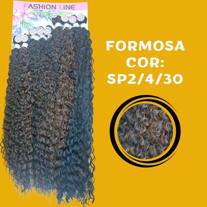 Formosa 70cm - FASHION LINE - Cabelo Cacheado ORGÂNICO. - Dona Hair Euro