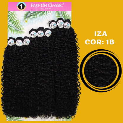 Iza 65cm FASHION CLASSIC Cabelo Cacheado Bio Fibra - 300g. - Dona Hair Euro