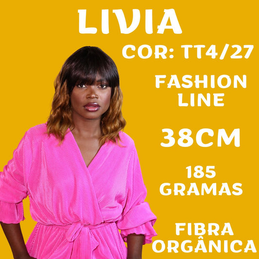 Lívia - Cor: TT4/27 - Fashion Line - Dona Hair Euro